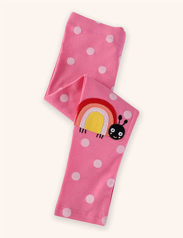 Ladybird Applique Leggings